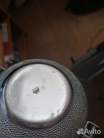 Сервиз винтаж ссср, алюминий