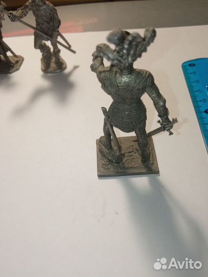 Оловянные солдатики (6см) коллекционные