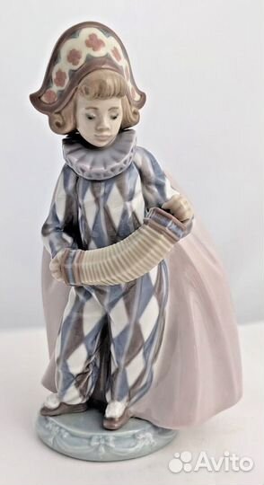 Статуэтка lladro Арлекин 5695 1990г