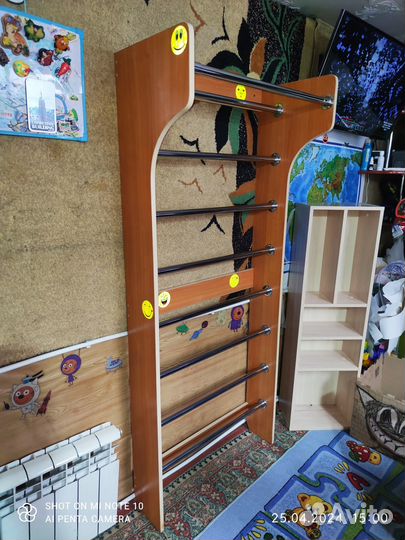 Детская шведская стенка деревянная в идеале