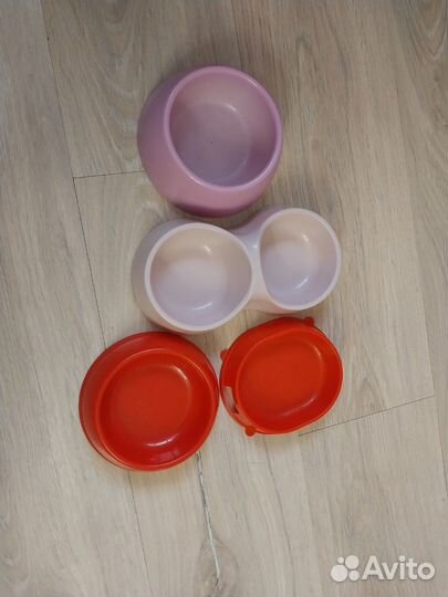 Миски кошачьи (комплект 4 штуки)