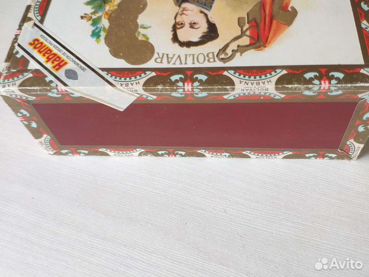 Коробка из-под кубинских сигар.bolivar