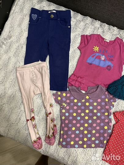 Вещи на девочку от 62-80 см