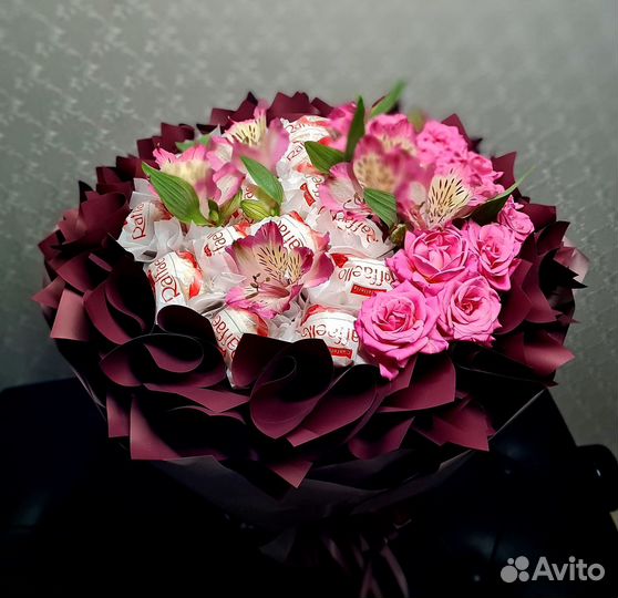 Съедобные букеты женские