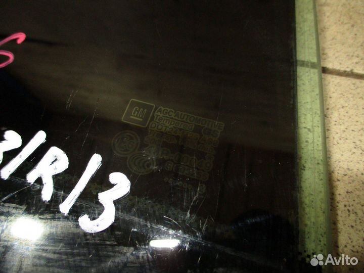 Стекло двери З/П (форточка) Opel Zafira C