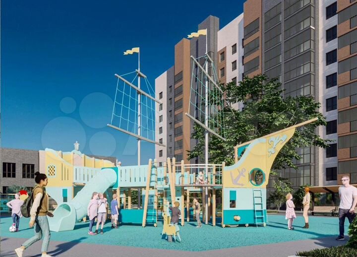 2-к. квартира, 40,5 м², 4/10 эт.