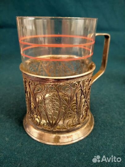 Подстаканник мельхиор СССР