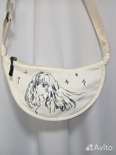 Кастомная сумка через плечо