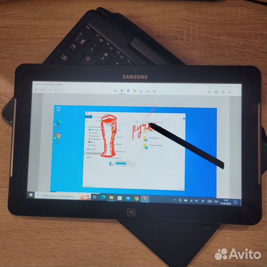 Планшет Samsung Core i5 Windows Ручка Клавиатура