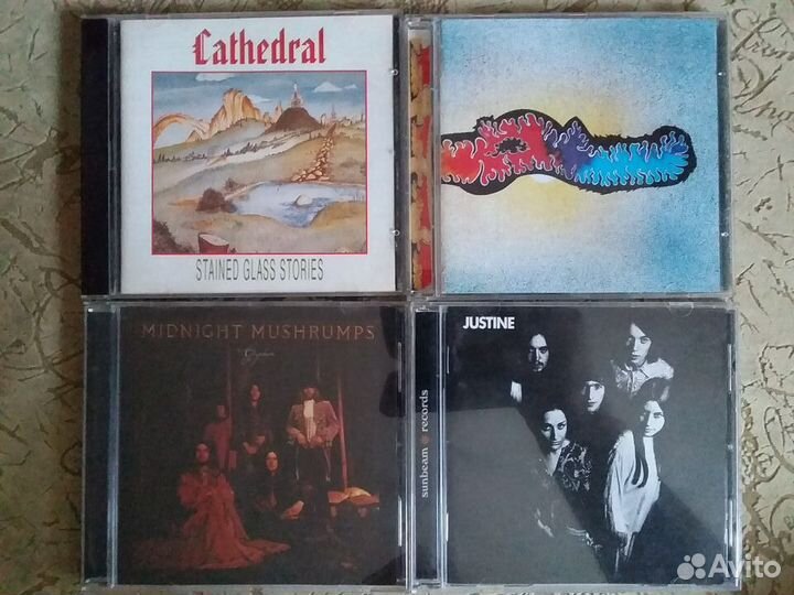 CD редкие, progressive rock, metal