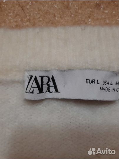 Свитер с рюшами zara