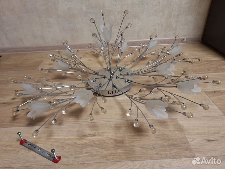 Люстра потолочная бу