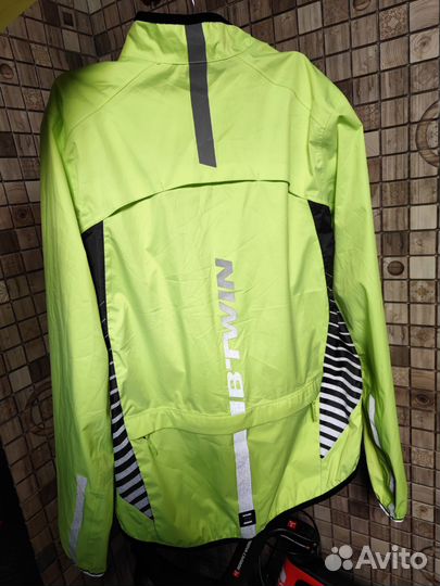 Куртка дождевик Btwin декатлон велосипедная