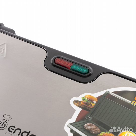 Гриль электрический Endever Grillmaster 114 серебр