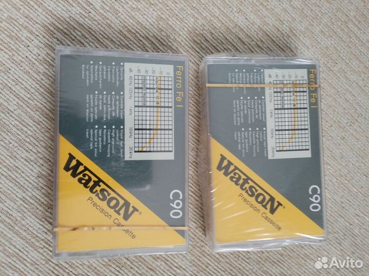 Аудиокассеты новые запечатанные