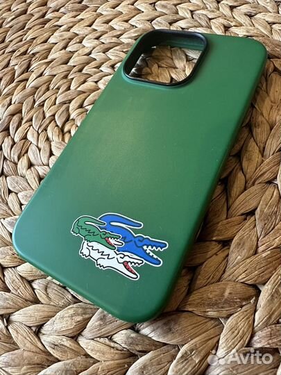 Чехол lacoste для iPhone 14 Pro
