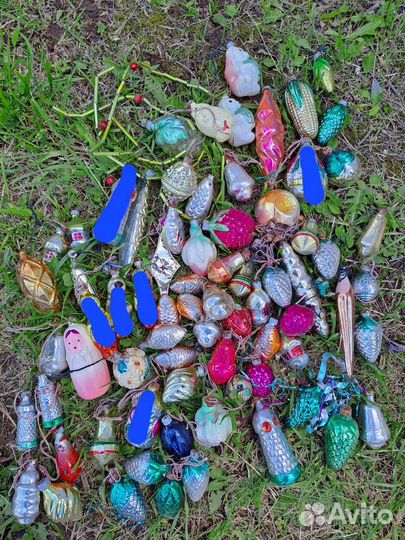 Елочные игрушки СССР