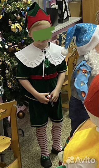 Новогодний костюм гномика