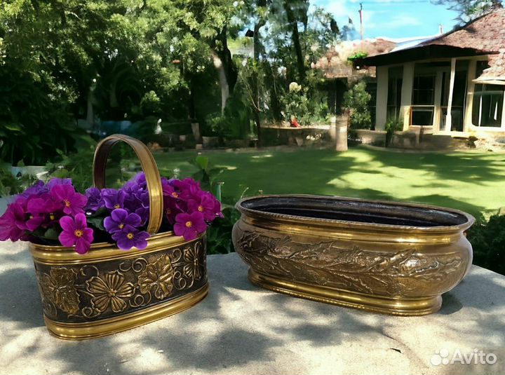 Винтажные кашпо