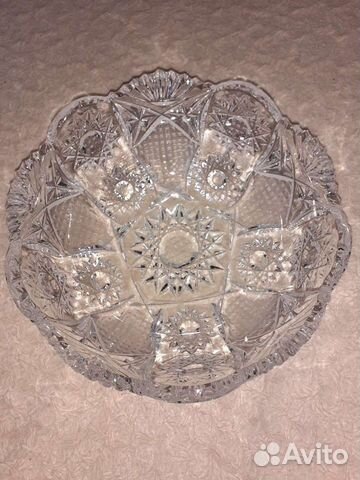 Хрустальная ваза