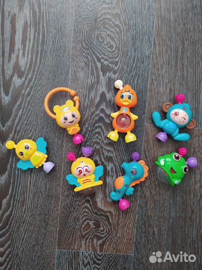 Погремушки (грызунки) пакетом