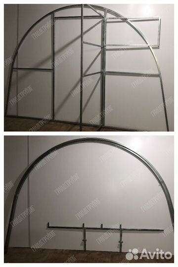 Теплицы из поликарбоната цинк профиль 25х25