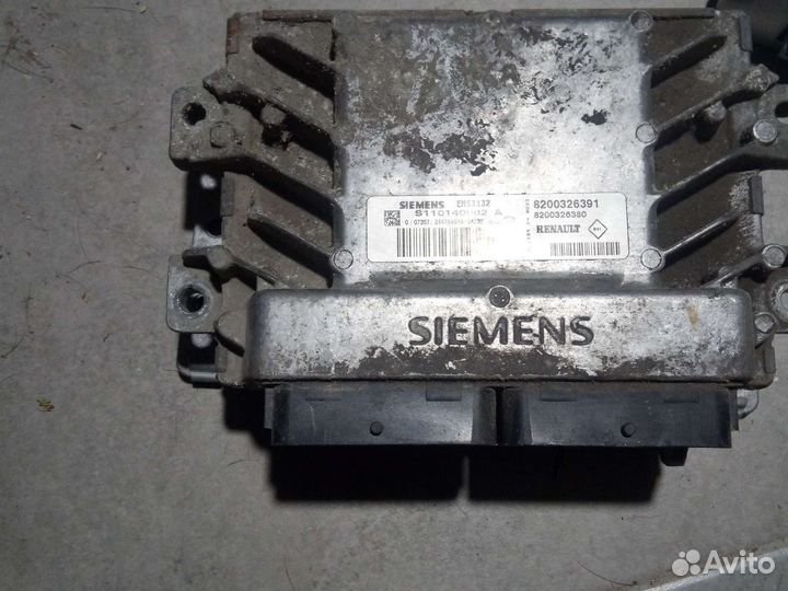 Рено Меган 2 блок управления двигателем эбу