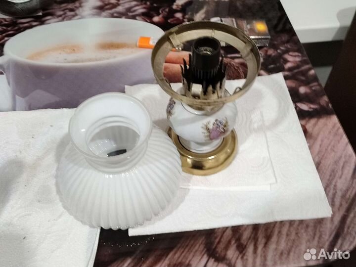 Лампа настольная винтаж