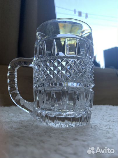 Пивная кружка хрусталь