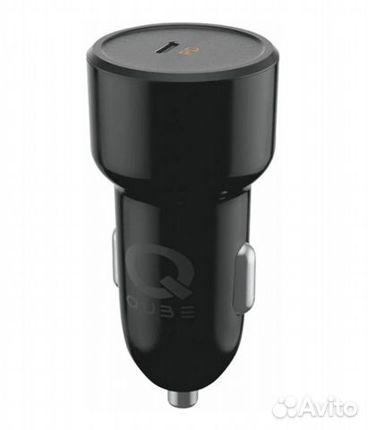 18W Зарядное Авто Type-C Power Delivery (чёрный)