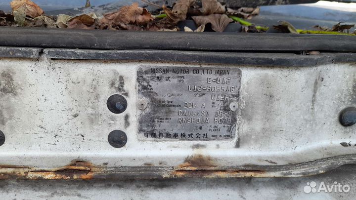 Торпедо ниссан блюберд u12