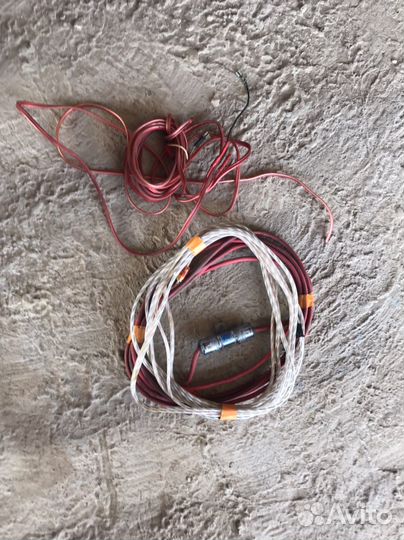 Провода для подключения сабвуфера