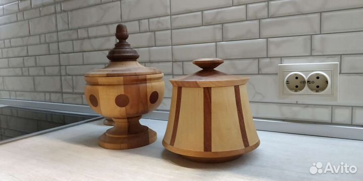 Посуда из дерева ручной работы