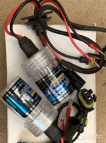 Лампы ксенон h7 6000k HID super vision