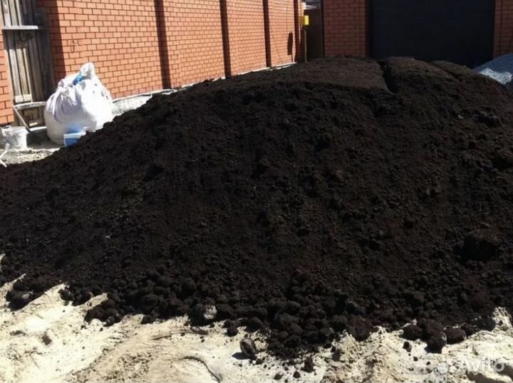 Плодородный грунт, чернозем