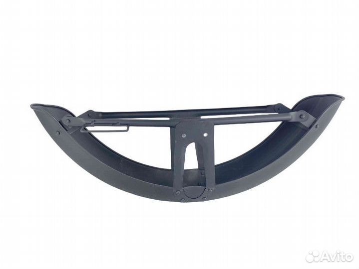 Крыло переднее мопед Дельта, Альфа, Зодиак (Черное