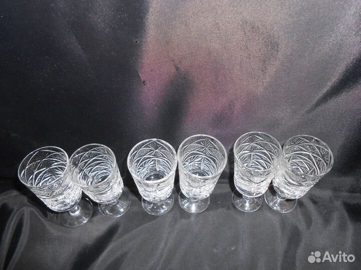 Комплект миниатюрных и редких рюмочек СССР-40 мл