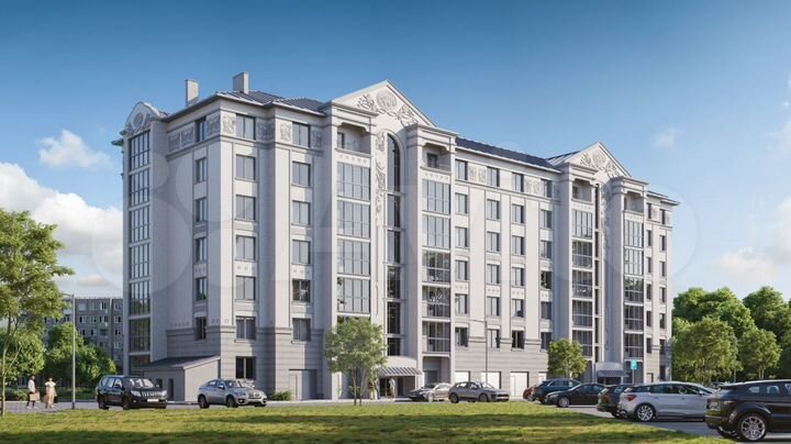 1-к. квартира, 49,1 м², 1/7 эт.