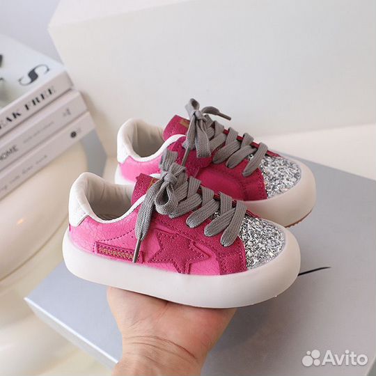 Слипоны кеды для девочки Golden Goose