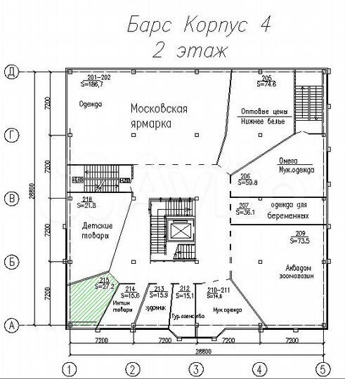 Торговая площадь, 27 м²