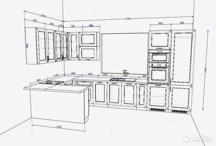 Изготовление кухни на заказ