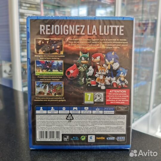 Sonic Forces PS4 (новый)