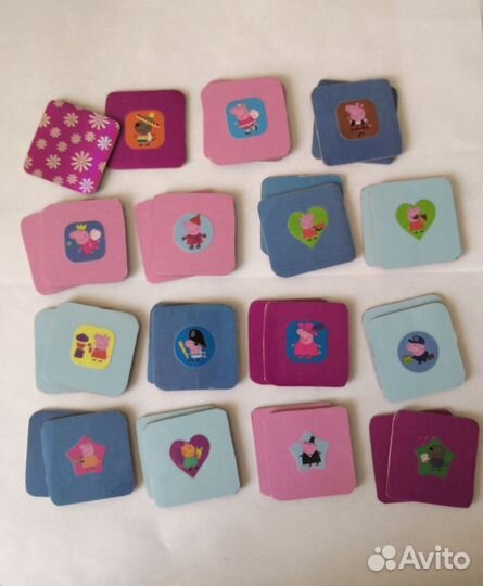 Свинка Пеппа фигурки из чупа чупс