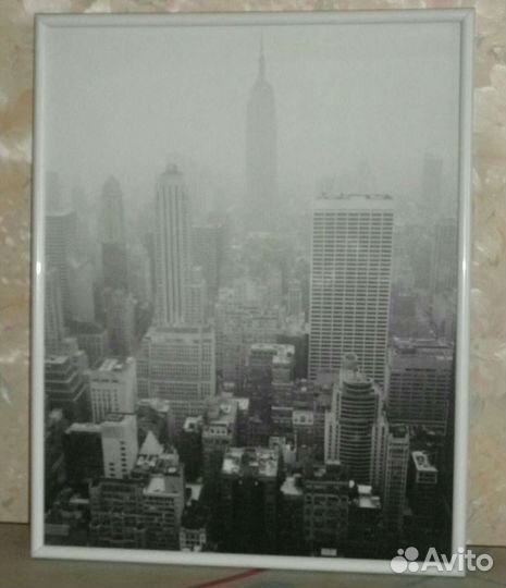 Холст картина в рамке