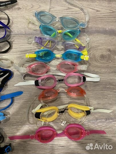 Очки, маска, Трубка детские взрослые бу