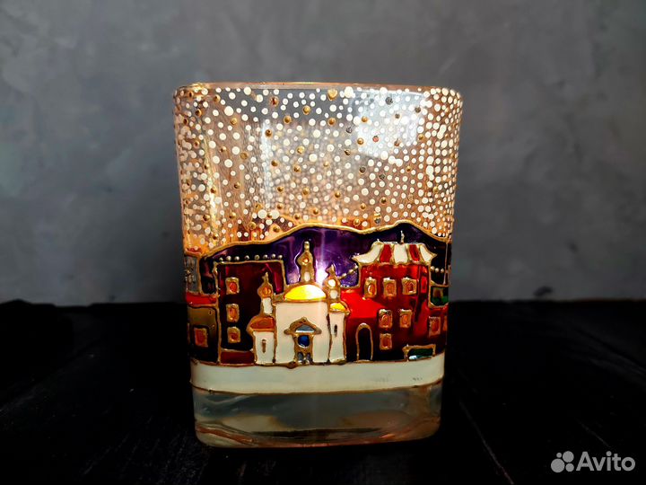 Подсвечник новогодний