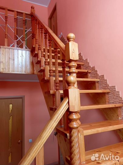 Лестница деревянная бу