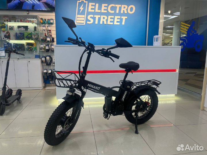 Электровелосипед Minako F10 Dual полный привод
