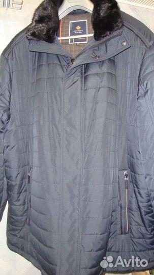 Куртка теплая мужская размер 66 (162см)