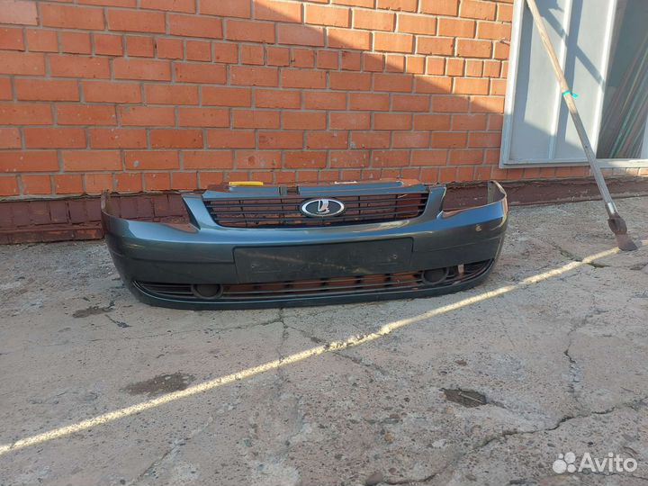 Бампер передний priora 1